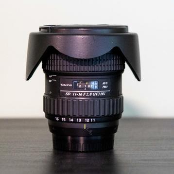Tokina 11-16mm F/2.8 (IF)AT-X Pro DX II Nikon beschikbaar voor biedingen