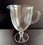 Carafe Flamant sur pied en verre transparent, Enlèvement ou Envoi