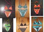 lot 6 bikinis taille 38/40 maillot piscine vacances, Gedragen, Bikini, Ophalen of Verzenden