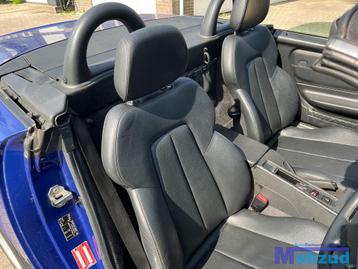 MERCEDES SLK R170 Zwart leer interieur stoel deurpaneel 1996 beschikbaar voor biedingen