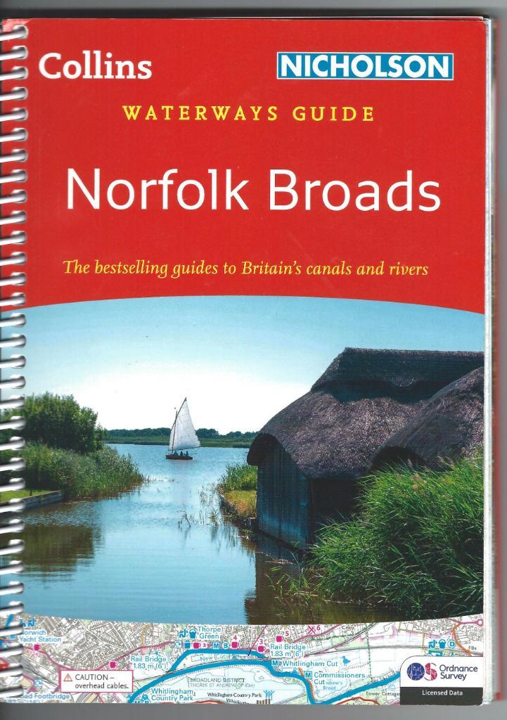 Norfolk Broads Waterways guide (Engeland) kano, zeilgids, Boeken, Reisgidsen, Zo goed als nieuw, Overige typen, Europa, Ophalen of Verzenden