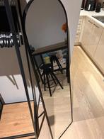 Spiegel staande, Ophalen, 100 tot 150 cm, Zo goed als nieuw, Ovaal