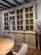 Eiken buffetkast/vitrinekast GRATIS LEVERING
