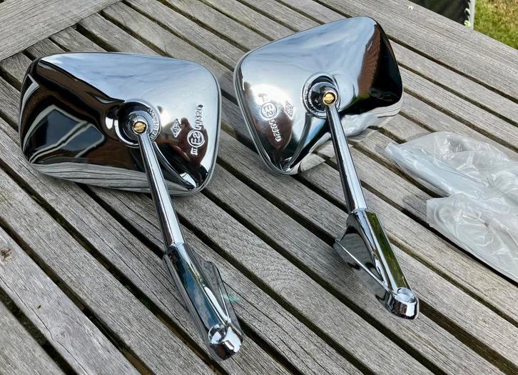 Chrome oldtimer spiegels Cipa origineel, chroom spiegel, Auto-onderdelen, Spiegels, Amerikaanse onderdelen, Audi, BMW, Citroën