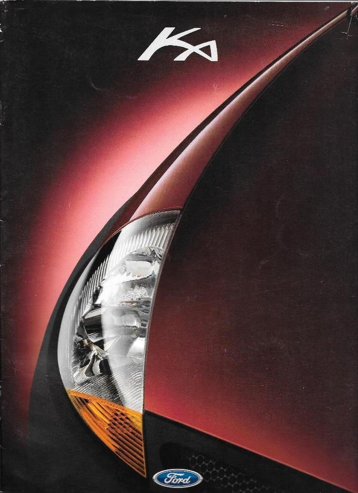 FORD KA  brochurecollectie, Livres, Autos | Brochures & Magazines, Comme neuf, Ford, Enlèvement ou Envoi