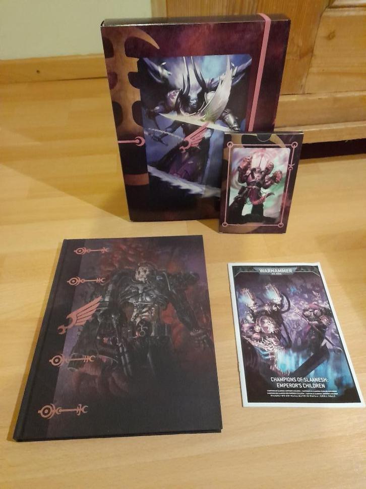 Codex voor kinderen van de keizer in beperkte oplage + leger, Hobby en Vrije tijd, Wargaming, Nieuw, Warhammer, Boek of Catalogus