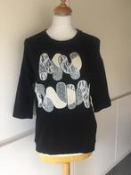 Twin Set, My Twin zwart tshirt S, Nieuw, Taille 36 (S), Noir, Manches longues, Twinset