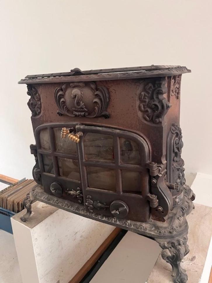 Houtkachel, Huis en Inrichting, Kachels, Gebruikt, Vrijstaand, Houtkachel, Hout, Ophalen