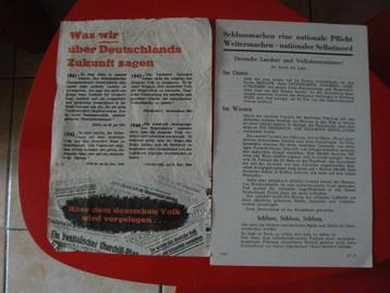 ww2 german, Envoi, 1920 à 1940, Coupure(s)