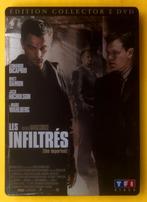 Coffret 2x DVD Steelbook du film Les Infiltrés - Matt Damon, Maffia en Misdaad, Boxset, Ophalen of Verzenden, Zo goed als nieuw