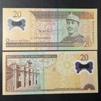 Dominicaanse Rep - 20 Pesos 2009 - P 182 - UNC - 521, Ophalen of Verzenden, Zuid-Amerika, Los biljet