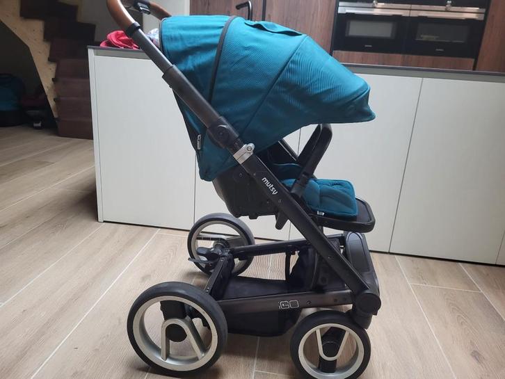 Kinderwagen Mutsy Igo + accessoirres, Kinderen en Baby's, Kinderwagens en Combinaties, Gebruikt, Combiwagen, Mutsy, Duowagen, Met reiswieg