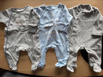 Pyjama’s babyjongen maat 56 Noukies en Next, Garçon, Enlèvement ou Envoi, Costume, Noukie's