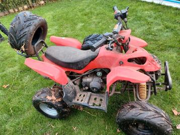 kinderquad 50cc 4takt voor opmaak  beschikbaar voor biedingen