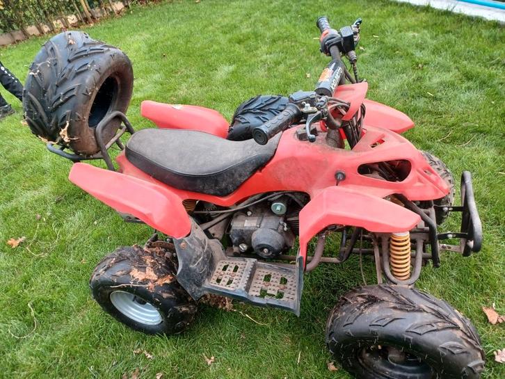 kinderquad 50cc 4takt voor opmaak, Fietsen en Brommers, Minibikes, Midibikes en Pitbikes, Gebruikt, Ophalen