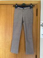 Lichtbruin met kleine ruitjes lange broek, CKS, 140, 10 jaar, Broek, Cks, Ophalen of Verzenden, Zo goed als nieuw