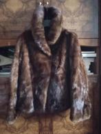 korte bontjas nerts, Kleding | Dames, Jassen | Winter, Bruin, Verzenden, Zo goed als nieuw, ANDERE