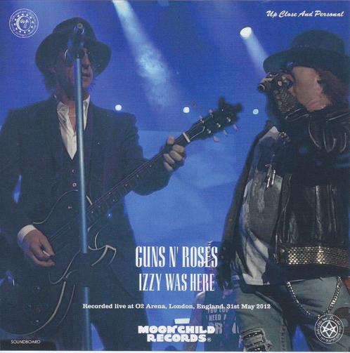 3 CD's GUNS N' ROSES - Izzy Was Here - Londen 2012, Cd's en Dvd's, Cd's | Hardrock en Metal, Nieuw in verpakking, Verzenden