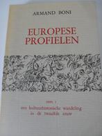 Europese profielen (2 delen) A. Boni, 14e eeuw of eerder, Ophalen of Verzenden, Zo goed als nieuw, Europa