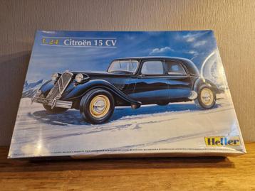 Heller 1/24 modelbouw Citroën 15 CV, Enlèvement ou Envoi, Comme neuf, Heller