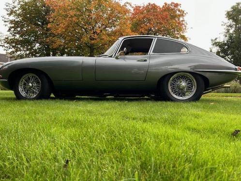 Jaguar E-TYPE serie 1 coupé  4.2, Auto's, Jaguar, Particulier, E-Type, Benzine, Coupé, 2 deurs, Handgeschakeld, Zilver of Grijs