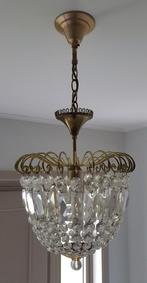 Luchter "aardbei", Huis en Inrichting, Lampen | Plafondlampen, Gebruikt, Ophalen, Glas, Klassiek