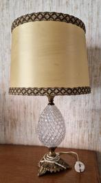 Klassieke tafellamp, Huis en Inrichting, Glas, Gebruikt, 50 tot 75 cm, Ophalen