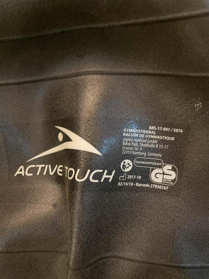 Opblaasbare fitnessbal – Compact & makkelijk mee te nemen, Sport en Fitness, Fitnessmaterialen, Zo goed als nieuw, Fitnessbal