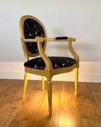 Cabriolet style Louis XVI - le fauteuil qui ose tout, Maison & Meubles, Fauteuils, Neuf, Moins de 75 cm, Enlèvement, 50 à 75 cm