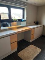 Bad, badkamermeubel en kast te koop., Huis en Inrichting, Badkamer | Complete badkamers, Ophalen, Gebruikt