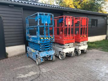 3x genie schaarlift schaarhoogwerker 2014  beschikbaar voor biedingen