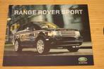 Range Rover Sport brochure 2007, Livres, Dépliant, Enlèvement ou Envoi, Neuf