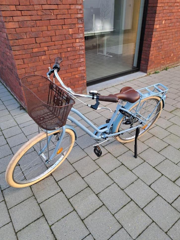 Damesfiets Elops⁵²⁰ decathlon (goede-staat), Fietsen en Brommers, Fietsen | Meisjes, Zo goed als nieuw, Versnellingen, Ophalen