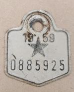 Fietsplaat van Belgian Congo, Ophalen of Verzenden, Gebruikt