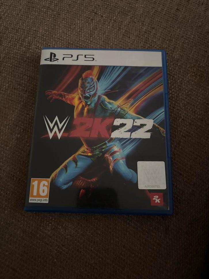 WWE 2K22 (PS5) — Bon état, Consoles de jeu & Jeux vidéo, Jeux | Sony PlayStation 5, Comme neuf, Enlèvement ou Envoi