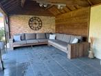 Grote lounge in steigerhout, Tuin en Terras, Ophalen, Zo goed als nieuw, Steigerhout