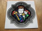 Sticker Hasselt Virga Jesse Feesten 1996 15 x 15 cm, Ophalen of Verzenden, Nieuw, Bedrijf of Vereniging