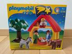 Kerststal playmobil 1.2.3 - 6786, Kinderen en Baby's, Ophalen of Verzenden, Zo goed als nieuw, Complete set