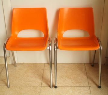 Vintage kinderstoeltjes 2 stuks, Fabrication FB beschikbaar voor biedingen