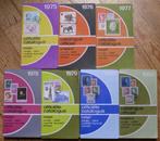 jaarcatalogi postzegels 1975 tot 1980, Ophalen of Verzenden, Gelezen