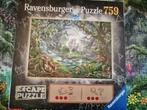 Ravensburger Escape Puzzle 759 pièces - Licorne, Ophalen of Verzenden, Legpuzzel, Zo goed als nieuw