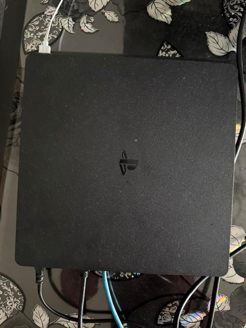 PS4 Console Slim Edition 512GB, Games en Spelcomputers, Spelcomputers | Sony Consoles | Accessoires, Gebruikt, PlayStation 4, Controller