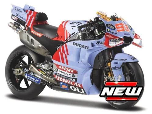 Marc Marquez Ducati Desmosedici 2024 1:18 36399, Hobby en Vrije tijd, Modelauto's | 1:18, Nieuw, Motor, Maisto, Verzenden