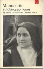 MANUSCRITS AUTOBIOGRAPHIQUES DE SAINTE THÉRÈSE DE L'ENFANT J, Boeken, Gelezen, Sainte Thérèse, Ophalen of Verzenden, Religie