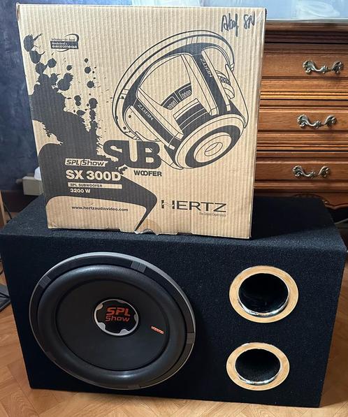 Krachtige SPL Subwoofer Hertz  800w RMS, Auto diversen, Autospeakers, Gebruikt, Ophalen