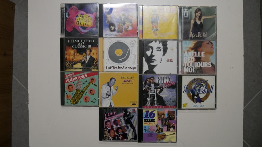 CD Chanson française + ROCK, CD & DVD, CD | Francophone, Utilisé, Enlèvement ou Envoi