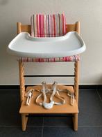 Tripp trapp Stokke stoel + accessoires, Kinderen en Baby's, Ophalen, Zo goed als nieuw, Meegroeistoel