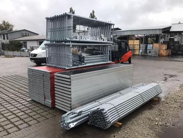 Échafaudage de façade Rux | 250 m² | Kit complet, Enlèvement, Neuf, Échafaudage de façade, 5 mètres de hauteur ou plus