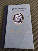 Quotations of John f. Kennedy, Ophalen, Gelezen