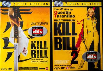 2 dvd kill bill 1 en 2 (2 disc edition) beschikbaar voor biedingen